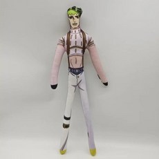 죠죠의 기묘한 모험 봉제인형 쿠션 와이어 쿠죠 죠타로 죠스타 제펠리 죠니 캐릭터 굿즈 롱인형, 1개, 색상 A271I