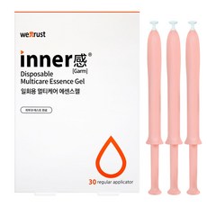 이너감 멀티 케어 에센스 젤 30P 일회용 간편 여성청결제 Y존관리 이너젤, 1개, 51g