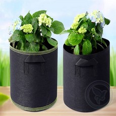 패브릭 화분 베란다텃밭화분, 블랙