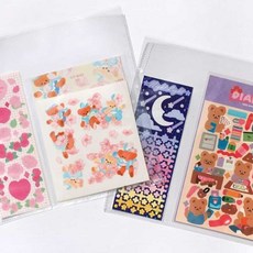 살림냥 A5 바인더 리필 양면 A5와이드속지, 5 A5 스티커