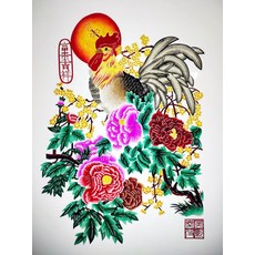 手工皮影畫 家居裝飾, 如圖所示, 1個