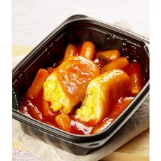 서울마님 매콤 콘치즈떡구이 떡범벅, 4개, 320g