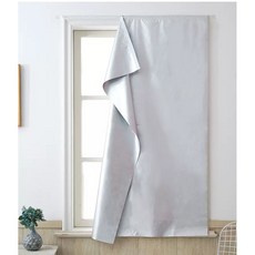 자체 접착식 정전 천 커튼 양면 99% 음영 펀치 프리 차양, W140XH150cm, Self-Adhesive