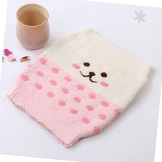 귀여운 동물 캐릭터 니트 복부 보온 배 보호대 수면용 허리 보온밴드 여성 임산부