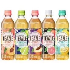 생수 웅진 티즐 제로 20페트 500ml, 피치우롱티