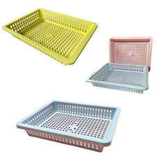 책상 서랍 바구니 서랍정리용 사물함 초등학교 준비물, 파스텔 블루