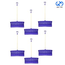 국산 넉가래 6개 특대형75cm 검정색, 특대형 넉가래(6개)