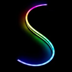 銀欣 SilverStone LS04 雙面2020 ARGB光效燈條 小白的生活工場聯名款 電腦機殼燈光裝飾, 1個