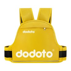 dodoto 機車兒童安全揹帶, 黃, 1個