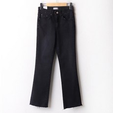 아이우먼 블랙부츠컷컷팅데님 LOA867M602 빅사이즈 (46176917)