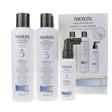 NIOXIN耐奧森 儷康絲 5號豐髮體驗組【一般掉髮 受損染燙髮】卓冠公司貨, 1組