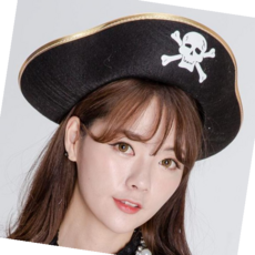 코스프레 해적 모자 댄디 대 선장모자 후크 할로윈 파티, 본상품