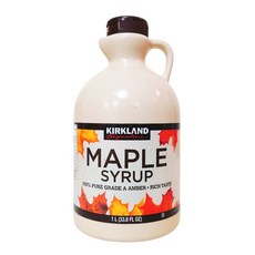 科克蘭 100%楓糖漿 1公升, 1, 1 L (33.8 FL OZ)