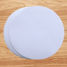 도화지 용지 둥근 미술 판지 25cm A. 활동지 다용도, 화이트카드지 30cm 원형카드지 50매, 1개