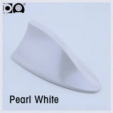 상어 안테나 자동차 호환 라디오 Fm/Am 스타일링 더 강한 신호 피아노 페인트 오펠 A B C D E, Pearl White