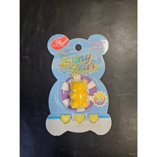 Cathy Doll 閃亮小熊迷你潤唇膏, 1個, #8彤色