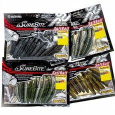 워터맨 다이나 새드 소프트웜 광어 다운샷 배스웜, 8g, 1개, DNS40 156(GSGB)