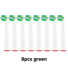전동 칫솔 교체용 브러시 헤드 - 구강 기본 청소용 노즐 브리슬 D100 D25 4739, 01 8PCS