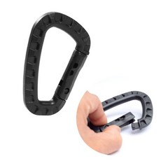 캠핑용 고리 비너 3P 등산 캠핑 액세서리 연결고리 클립 후크 플라스틱카라비너 고리비너 캠핑비너 야영비너 카라비너+셀러팩토리Shop, 빠른배송