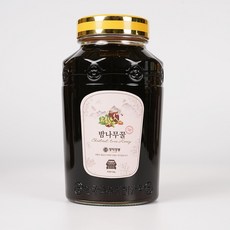 정직양봉 순수 꽃꿀 헛개 밤꿀 100 % 유리병, 2kg, 1개