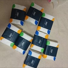 X&Y 可濕水面巾紙 原生木漿加厚4層抽紙巾, 24包/箱