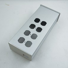 8位美標電源濾波器鋁機箱 音響排插DIY, 1個, 8位美標