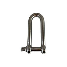 미국 스테인리스 스틸 316 롱 D 섀클 58인치16mm 마린 등급 Dee, 미국 스테인리스 스틸 316 롱 D 섀클 58인치16m
