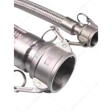 점 액세서리 수도관 피팅 스틸 스텐주름관 고압 냉온수 구리, 1개, 6포인트/DN20x1000mm/304