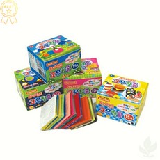 도너랜드 탤런트 고무찰흙 15색 학교 미술용 컬러 찰흙 20개입