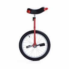 전문가용 외발 자전거 외발바퀴 바이크 밸런스 유지용 균형감각키우는 1바퀴 바이크 16-20인치, 검은 색, 18인치, 검은 색