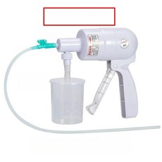 가래흡입기 가래 빼는 석션기 기계 비강 콧물 휴대용, 화이트 실리콘튜브10개3.3mm, 1개