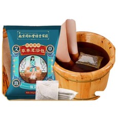 허브 8종 족욕팩 90봉 대용량 쑥 생강 익모초 잇꽃 민트 당귀 천궁 소금, 3개, 30개입