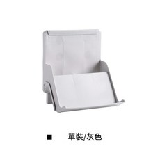 北歐塑膠鞋架 簡易多層組裝防塵 簡約組合式收納架, 灰白 21.5*25*18, 1個