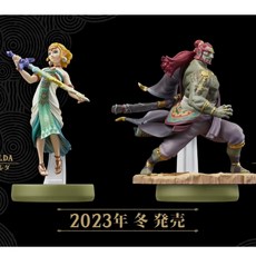 【現貨 送特典 鑰匙包】任天堂 Switch amiibo 薩爾達傳說 王國之淚 林克 薩爾達 加儂多夫, 【薩爾達】+【加儂多夫】