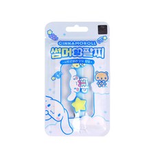 산리오 시나모롤 썸머향팔찌, 4개, 하늘색