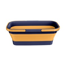 사각 접이식 휴대용, 옐로우블루 대형, 1ml