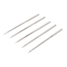 uxcell 캔버스 가죽 재봉틀 천장 관통 둥근 구멍 바늘 신발 수리 DIY 수제 5 개