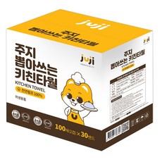 주지 뽑아쓰는 키친타월 리필 3000매, 2개, 1개입