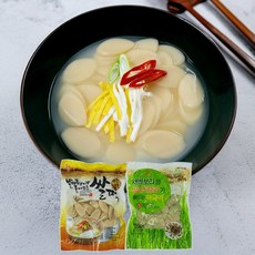 소소락 우리쌀 발아현미떡국떡과 새싹보리떡국떡, 1세트, 1.1kg