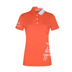 [NEW]스위스 몽크로스 골프 여성 카라포인트 반팔 티셔츠