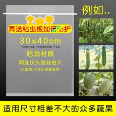 과일 야채 보호망 새 곤충 방지 반복사용 봉투 망 딸기 포도 사과 복숭아 형태보존 보호, N 30x40cm / 30개