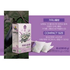 홈스랑 가지나물밥쉽게만들기 45g(15g 3입), 45g, 1개