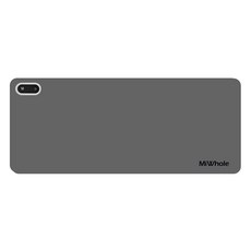 미홀 보온 테이블 매트 D66, 1개, 다크 그레이