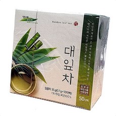 차선물 건강차 대나무 대잎차 50티백 대나무잎차 죽엽차 국내산잎차 전통차 티백차 국산잎차