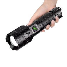 xhp160 후레쉬 손전등 led 랜턴 해루질 배터리5000mah낚시 캠핑 16코어 등산 필수품, 1개, xhp160후레쉬+배터리5000mah