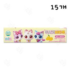 위시캣 비타쮸 망고맛, 15개, 28g