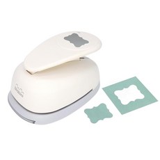 Bira 화려한 브래킷 펀치 8.9cm(3.5인치) 89mm 펀치 종이 공예 스크랩북 및 재미있는 프로젝트를 위한 홀 펀치, Bira 화려한 브래킷 펀치, 8.9cm(3.5인치)