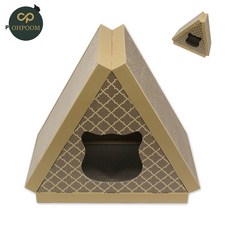[픽커] 실내고양이집 새끼고양이집 고양이실내집 스크래쳐 트라이앵글