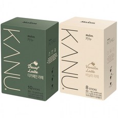 카누 디카페인 라떼 10T + 바닐라 라떼 8T 세트, 단품