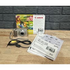 캐논 파워샷 빈티지 CCD 디지털 카메라 A20 2.0MP - CF 카드 미포함, 캐논 파워샷 빈티지 CCD 디지털 카메라 A20 2.0